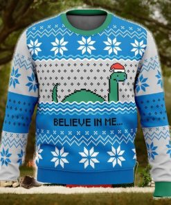 Believe in me…Nessie Ugly Christmas Sweater Funny Gift For Men And Women Fans