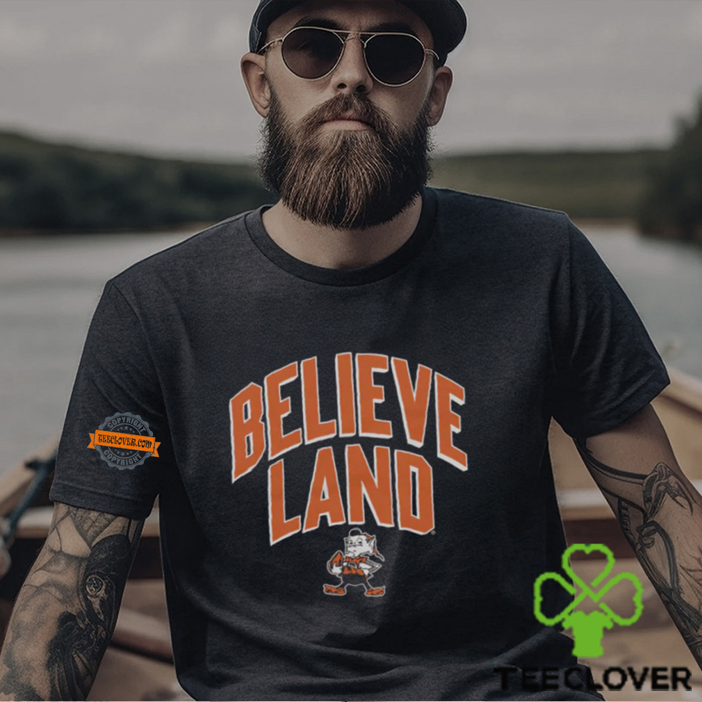 Believeland Cleveland Browns Brownie Shirt Believeland Cleveland Browns Brownie Shirt