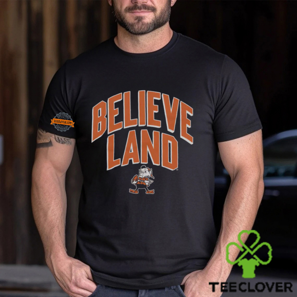 Believeland Cleveland Browns Brownie Shirt Believeland Cleveland Browns Brownie Shirt