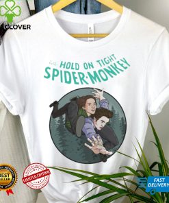 Bella and Edward Twilight X Amazing Spider Man better hold on tight spider monkey comic cover shirt 3 Bella and Edward Twilight X Amazing Spider Man better hold on tight spider monkey comic cover shirt