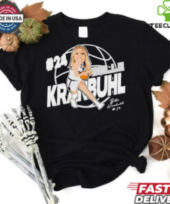 Belle Kranbuhl Monmouth Hawks cartoon shirt
