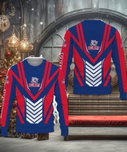 Belmont Bruins American Sports Team Ugly Christmas AOP Sweater