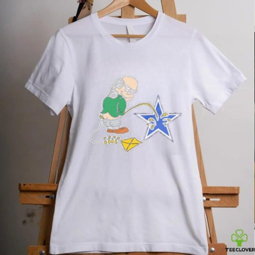 Ben Franklin Pee on the Cowboy Star shirt