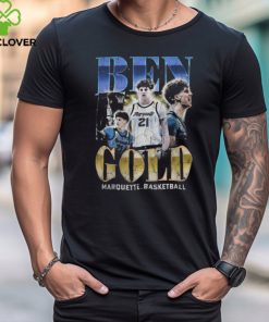 Ben Gold Marquette Basketball Tee Shirt The Nil Store hoodie, sweater, longsleeve, shirt v-neck, t-shirt