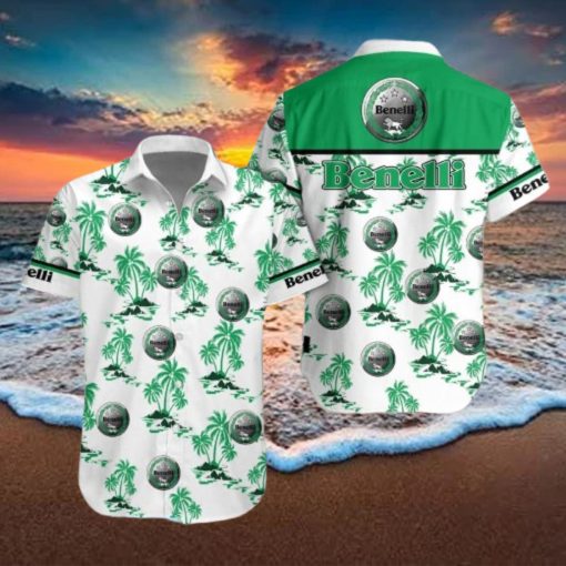 Benelli Car 3D Hawaiian Shirt Tree Summer Holidays For Men Women Fans