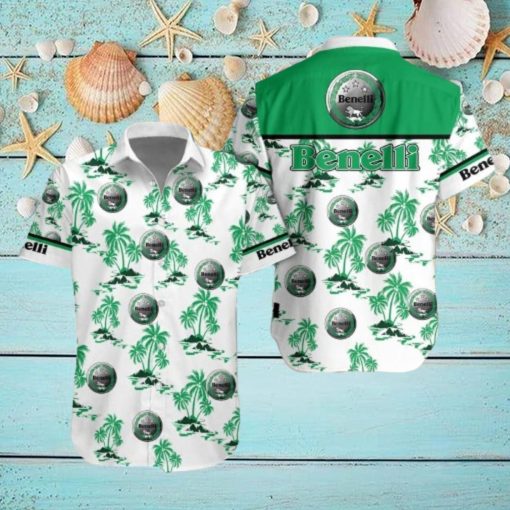 Benelli Car 3D Hawaiian Shirt Tree Summer Holidays For Men Women Fans