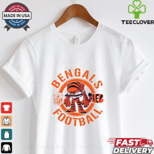 Bengals Football Nfl Rush Zone Cartoon Character Shirt