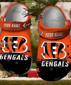 Bengals Orange And Black Pride Crocs Shoes