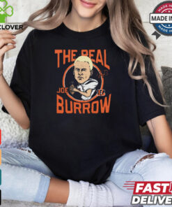 Bengals The Real Joe Burrow Cincinnati Bengals NFL Signature t shirt 2 Bengals The Real Joe Burrow Cincinnati Bengals NFL Signature t shirt