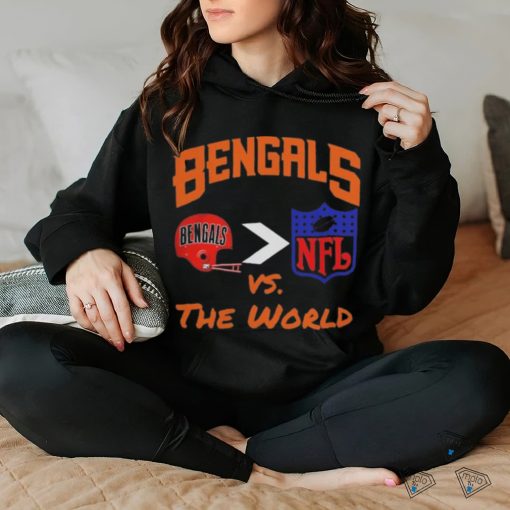 Bengals helmets vs the world NFL Shirt