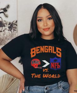 Bengals helmets vs the world NFL Shirt