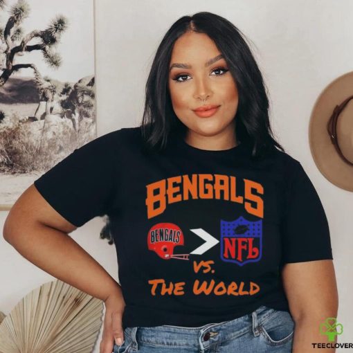 Bengals helmets vs the world NFL Shirt