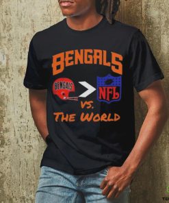 Bengals helmets vs the world NFL Shirt