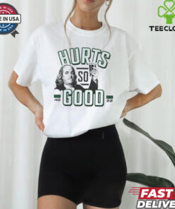 Benjamin Franklin Hurts so good Phi Eagles 40 22 KC Chiefs shirt