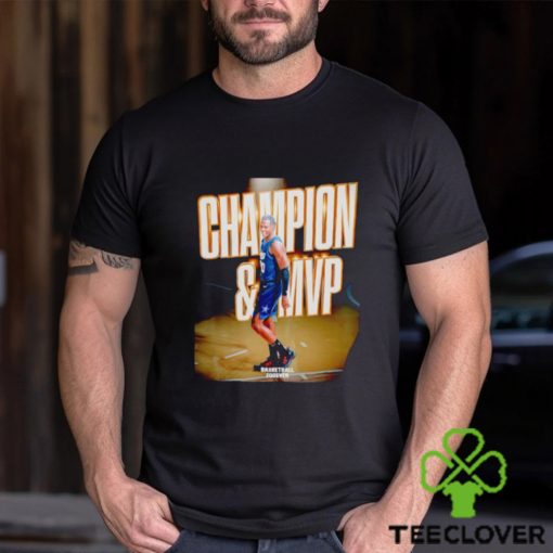 Bennedict Mathurin Champion and MVP poster shirt
