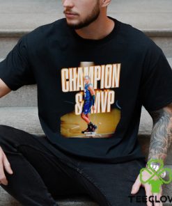 Bennedict Mathurin Champion and MVP poster shirt