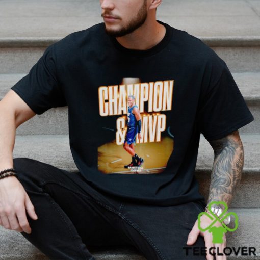 Bennedict Mathurin Champion and MVP poster shirt