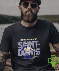 Benoit Saint Denis Ufc Bitmap Retro Signature T Shirt