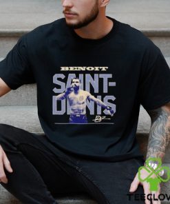 Benoit Saint Denis Ufc Bitmap Retro Signature T Shirt