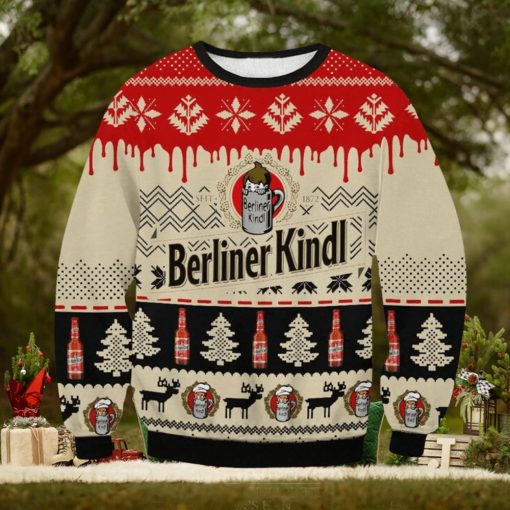 Berliner Kindl 3D Ugly Christmas Sweater