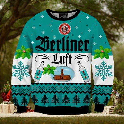 Berliner Luft 3D Print Fun Christmas Sweater