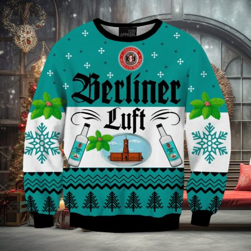 Berliner Luft 3D Print Fun Christmas Sweater