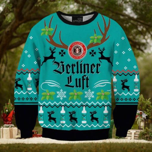 Berliner Luft Mint Liqueur 3D Printed Christmas Sweater