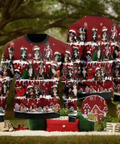 Bernese Mountain Dog Ugly Christmas Sweater For Men & Women