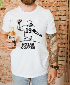 Bernie Kosar Wearing Kosar Coffee Shirt