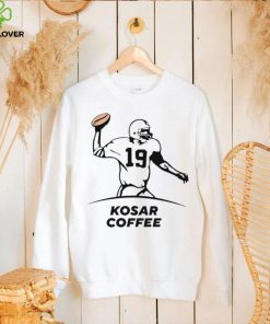 Bernie Kosar Wearing Kosar Coffee Shirt