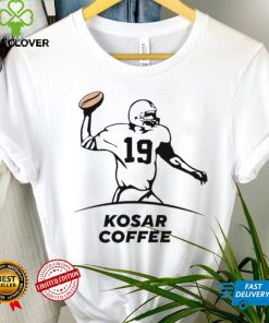 Bernie Kosar Wearing Kosar Coffee Shirt