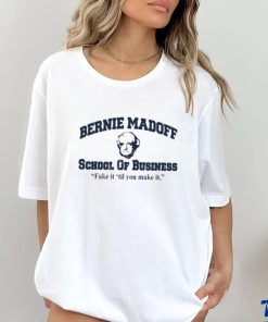 Bernie Madoff School Of Business Fake It 'Til You Make It Hoodie Sweatshirt