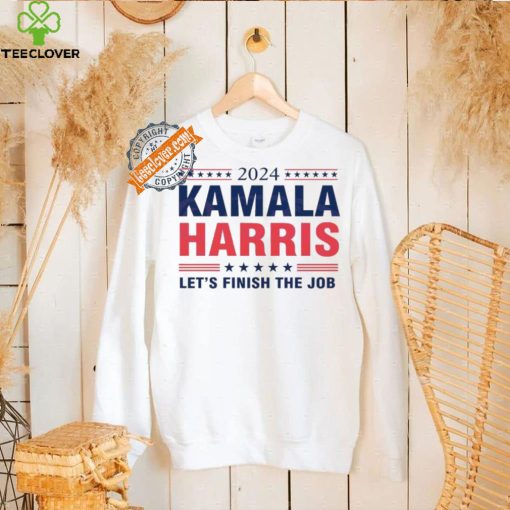 Best 2024 kamala harris let’s finish the job hoodie, sweater, longsleeve, shirt v-neck, t-shirt