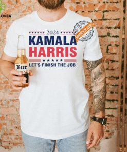 Best 2024 kamala harris let’s finish the job hoodie, sweater, longsleeve, shirt v-neck, t-shirt