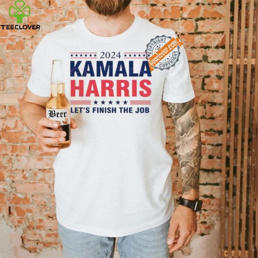 Best 2024 kamala harris let’s finish the job hoodie, sweater, longsleeve, shirt v-neck, t-shirt