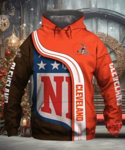 Best 3D Hoodie For Cleveland Browns Fans NFL Pullover Hoodie