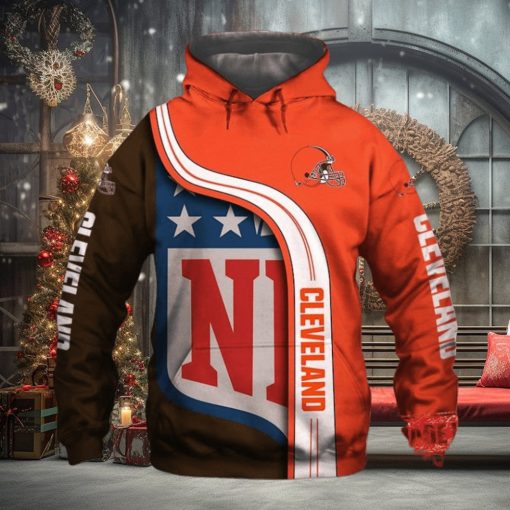 Best 3D Hoodie For Cleveland Browns Fans NFL Pullover Hoodie