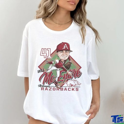 Best Arkansas Razorbacks Will McEntire Caricature T Shirt