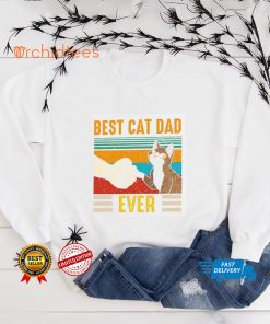 Best Cat Dad Ever Father's Day Gift Shirt