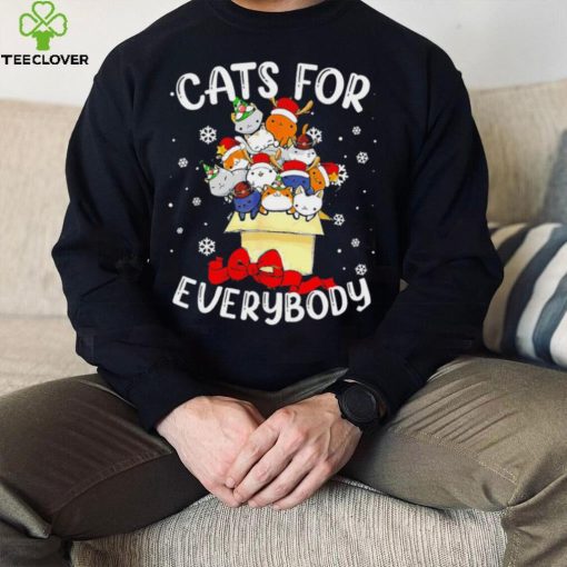 Best Cats for everybody Christmas 2022 hoodie, sweater, longsleeve, shirt v-neck, t-shirt