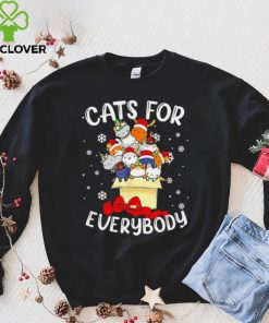 Best Cats for everybody Christmas 2022 hoodie, sweater, longsleeve, shirt v-neck, t-shirt