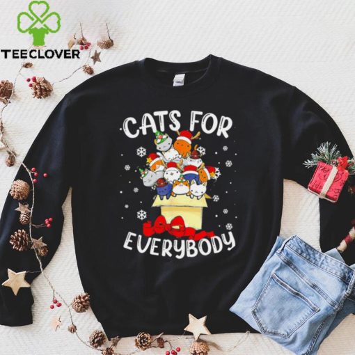 Best Cats for everybody Christmas 2022 hoodie, sweater, longsleeve, shirt v-neck, t-shirt