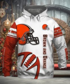 Best Cleveland Browns 3D Graphic Hoodies Cheap Pullover Hoodie