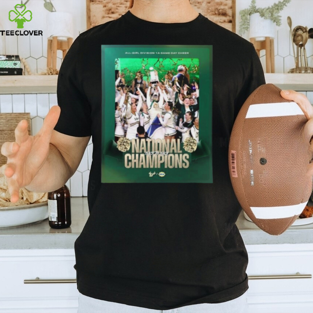 Best Congratulations to usf all girl cheer back to back national champions 2024 uca all girl division 1a game day cheer shirt Best Congratulations to usf all girl cheer back to back national champions 2024 uca all girl division 1a game day cheer shirt