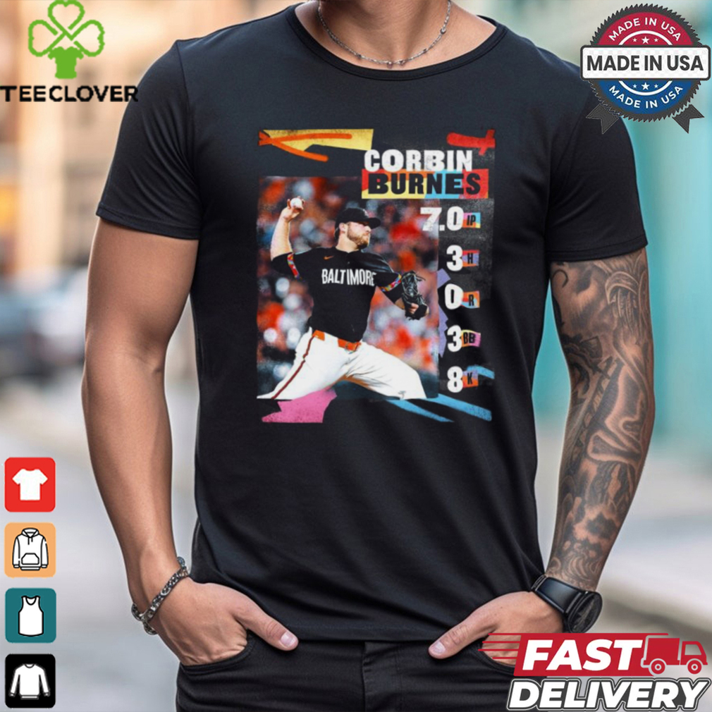 Best Corbin Burnes Baltimore Orioles 7 ip 3 h 0 r 3 bb 8 k shirt Best Corbin Burnes Baltimore Orioles 7 ip 3 h 0 r 3 bb 8 k shirt