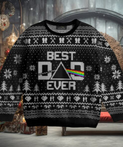 Best DAD Ever DSOTM – Pink Floyd Ugly Christmas Sweater