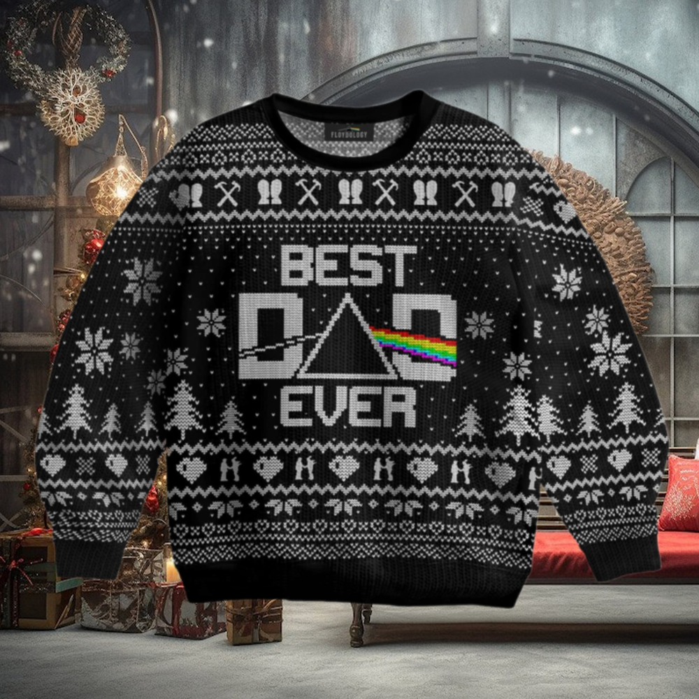 Best DAD Ever DSOTM – Pink Floyd Ugly Christmas Sweater Best DAD Ever DSOTM – Pink Floyd Ugly Christmas Sweater