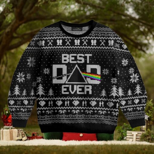 Best DAD Ever DSOTM – Pink Floyd Ugly Christmas Sweater
