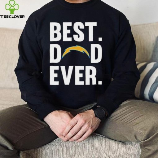 Best Dad Ever Los Angeles Chargers T shirt