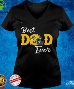 Best Dad Ever NFL Shirt, Green Bay Packers NFL Logo Team Shirt,NFL Dad Shirt